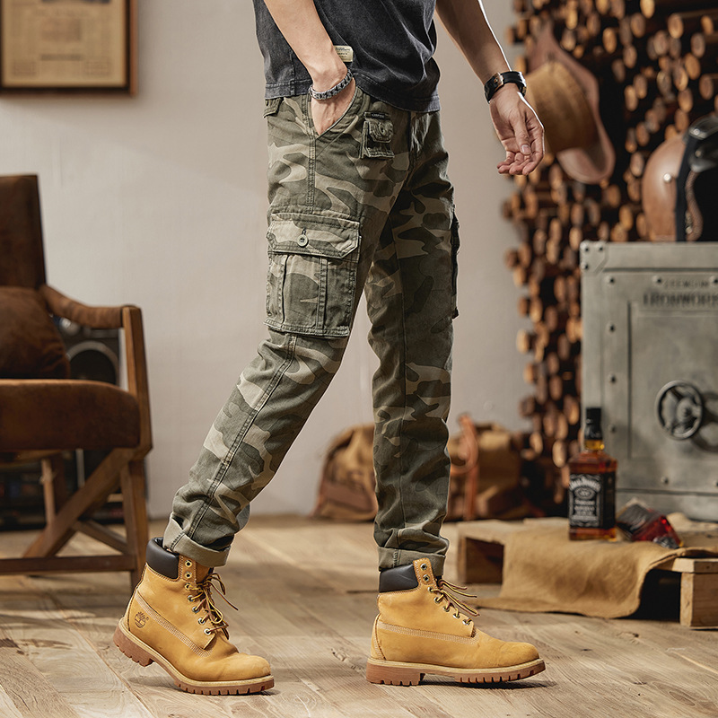2025 Four Seasons Men's Fashio – обзор и цена Mens Fashion Camo Pants