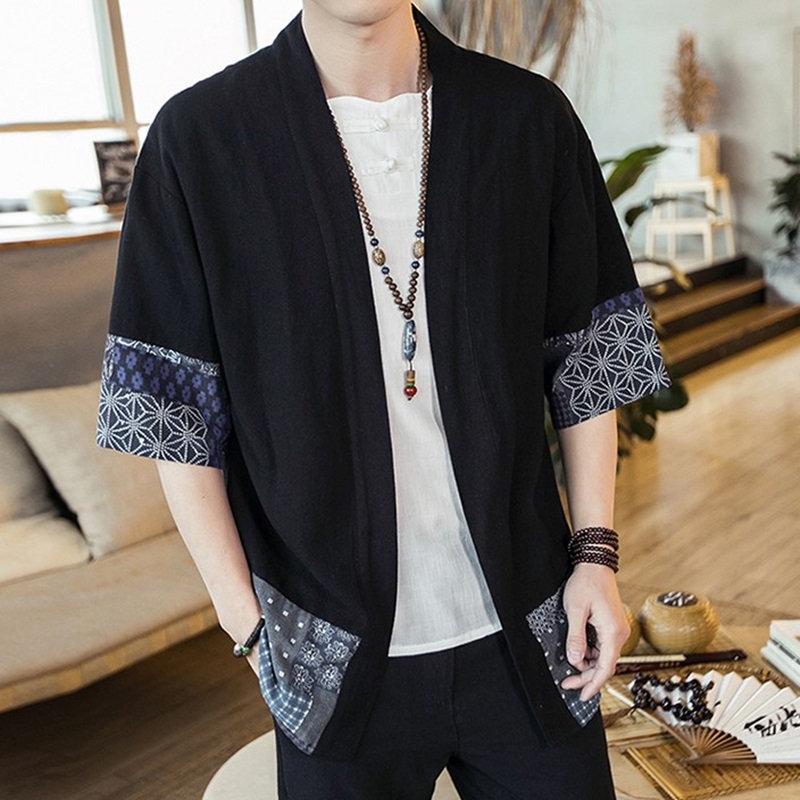 Japanese Kimono Men Cardigan S – обзор и цена Mens Fashion Jumpers