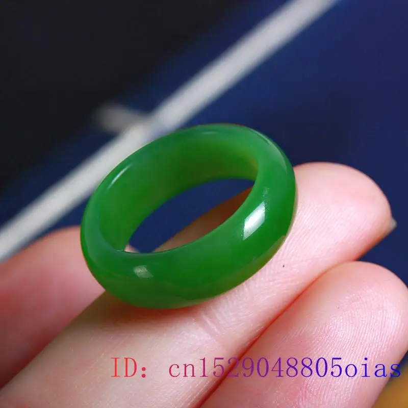 Natural Green Hetian Jade Ring – обзор и цена Men'S Fashion Rings